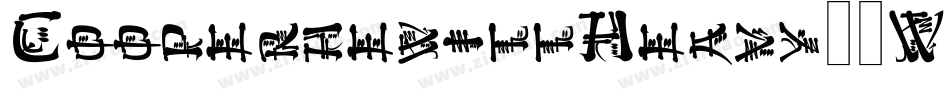 CooperhewittHeavy-7W9E字体转换