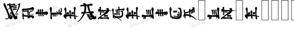 WhiteAngelica-ln9e字体转换