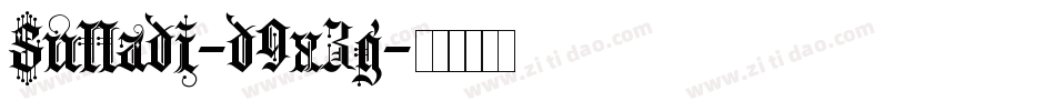 Sulladi-d9x3g字体转换 Sulladi-d9x3g字体转换