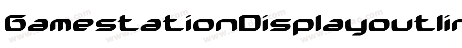 GamestationDisplayoutline-yxJq字体转换
