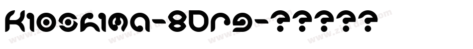 Kioshima-8Drg字体转换