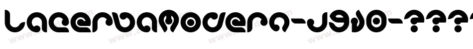 LacerbaModern-j9VO字体转换