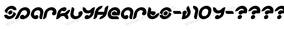 SparklyHearts-V10y字体转换