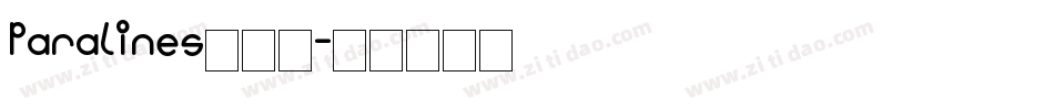 Paralines转换器字体转换