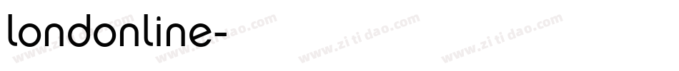 londonline字体转换