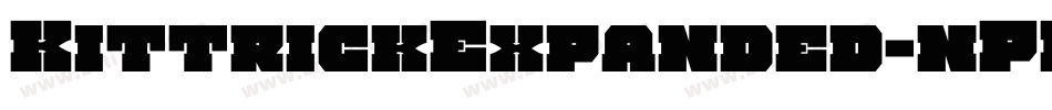 KittrickExpanded-nPPO字体转换