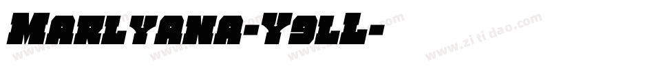 Marlyana-Y9lL字体转换