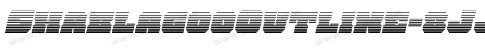 ShablagooOutline-8Jjn字体转换