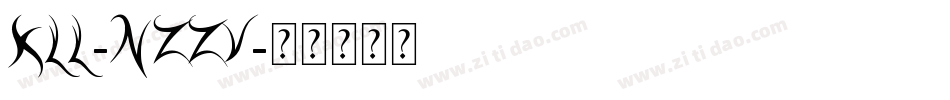 Kll-nZZV字体转换