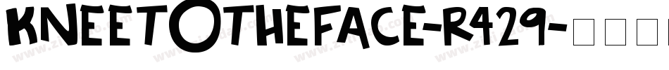 KneeToTheFace-r429字体转换