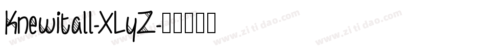 Knewitall-XLyZ字体转换
