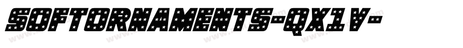 SoftOrnaments-qx1V字体转换 SoftOrnaments-qx1V字体转换