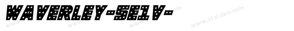 Waverley-5E1V字体转换