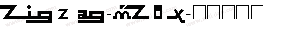 Zigzag-mZOx字体转换 Zigzag-mZOx字体转换