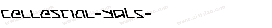 Cellestial-y9L5字体转换
