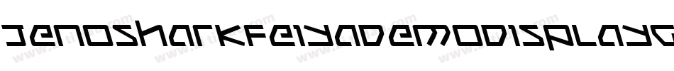 JenosharkFeiyaDemoDisplayGrunge-ZVE9l字体转换