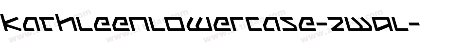 Kathleenlowercase-2W9l字体转换