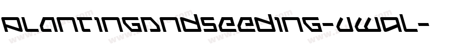 PlantingAndSeeding-vw9L字体转换