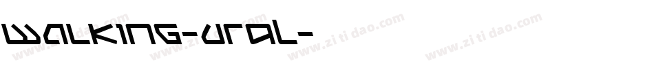 Walking-vr9L字体转换 Walking-vr9L字体转换