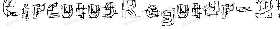 CirculusRegular-2503字体转换