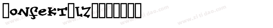 Konfekt-lzD字体转换