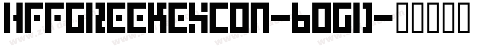 HffGreekExcon-6OgD字体转换
