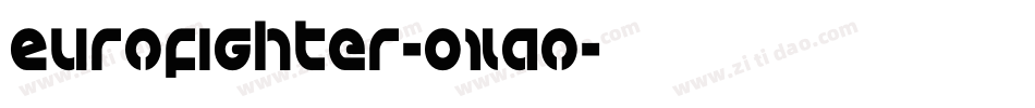 Eurofighter-OXao字体转换
