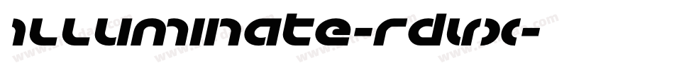 Illuminate-rdVx字体转换