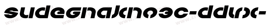 Sudegnakno3c-ddVx字体转换