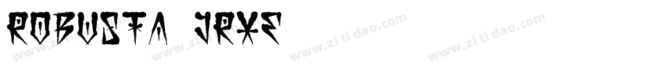 Robusta-JRxE字体转换