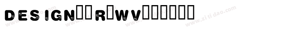 Design2-R0wV字体转换