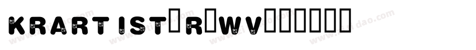 KrArtist-R0WV字体转换