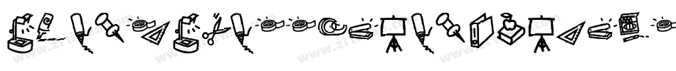 StaplesCalligraphyRegular-L3JX3字体转换