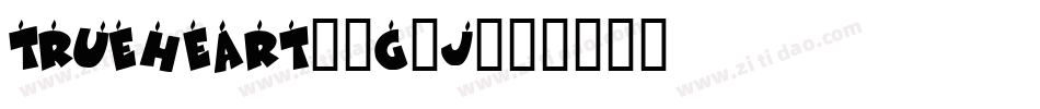 Trueheart-8G4J字体转换