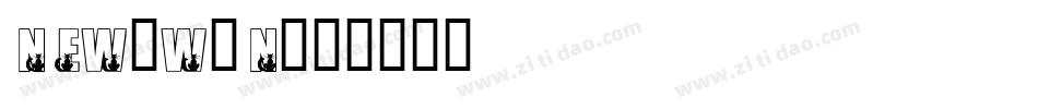 New-W1n字体转换