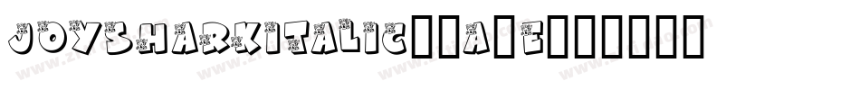 JoySharkItalic-1A8e字体转换
