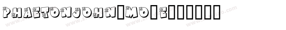 PhaetonJohn-MO8e字体转换