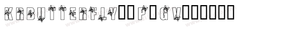 KrButterfly3-p3Gv字体转换