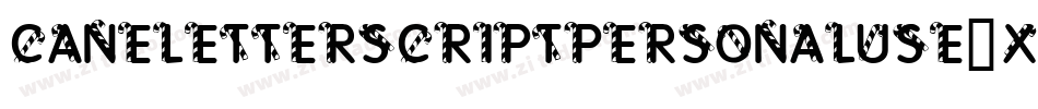 Caneletterscriptpersonaluse-xGz8字体转换