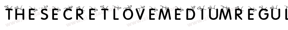 ThesecretloveMediumreguler-lgxEw字体转换