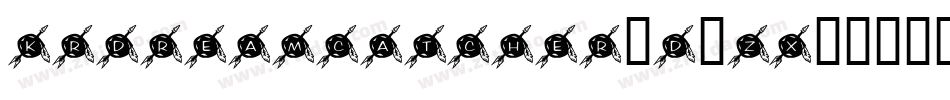 KrDreamcatcher-d5ZX字体转换