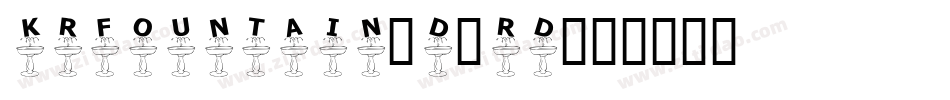 KrFountain-D0rD字体转换