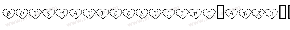 BotsmaticOutline-anZg字体转换
