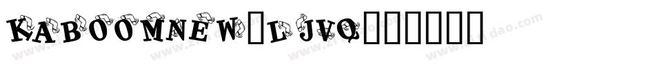 KaboomNew-lJvq字体转换