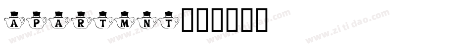 APARTMNT字体转换