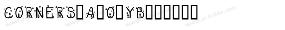 Corners1A-o1YB字体转换