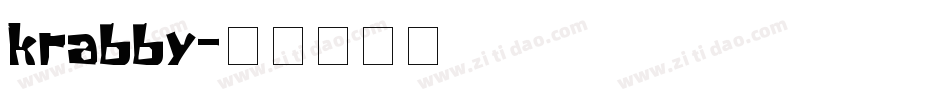 krabby字体转换