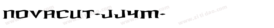 NovaCut-jj4M字体转换