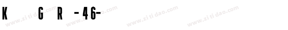 KrechanstaudGothicRough-g4n6字体转换