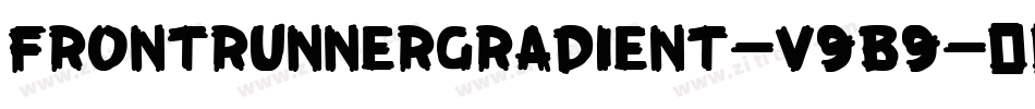 FrontRunnergradient-v9B9字体转换